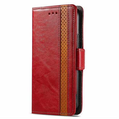 CASENEO 002 Series For Realme 12 5G Wallet Case Splicing Leather Phone Cases Wholesale