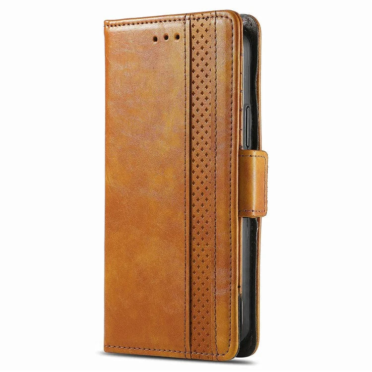 CASENEO 002 Series For Motorola Moto G34 5G Phone Cases Wholesale Splicing Leather Wallet Cover