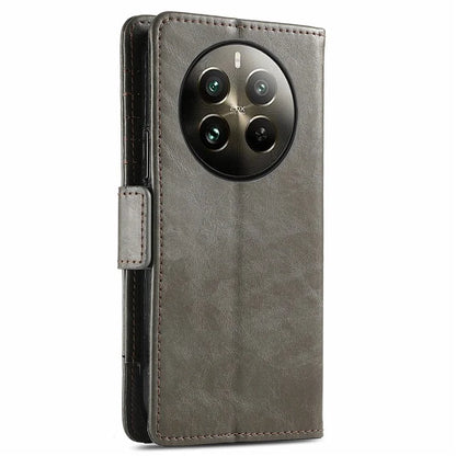 CASENEO 002 Series For Realme 12 Pro 5G / 12 Pro+ 5G Case Splicing Leather Wallet Phone Cover