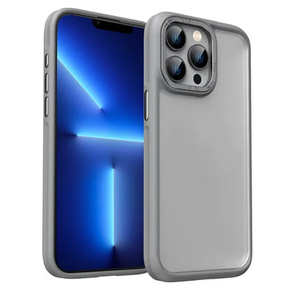 For iPhone 13 Pro 6.1 inch Cell Phone Case TPU+Acrylic Matte Cover