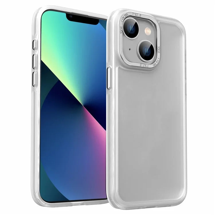For iPhone 13 6.1 inch Case Matte TPU+Acrylic Full Surround Protection Phone Cover