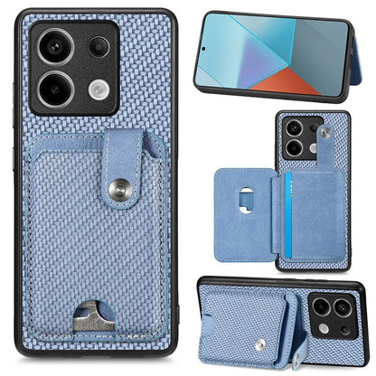C1-06 For Xiaomi Redmi Note 13 Pro 5G / Poco X6 5G Case Leather+TPU+PC Phone Cover with Card Knife Tool