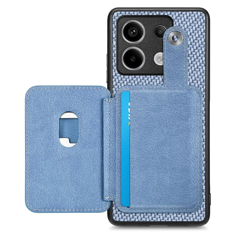 C1-06 For Xiaomi Redmi Note 13 Pro 5G / Poco X6 5G Case Leather+TPU+PC Phone Cover with Card Knife Tool