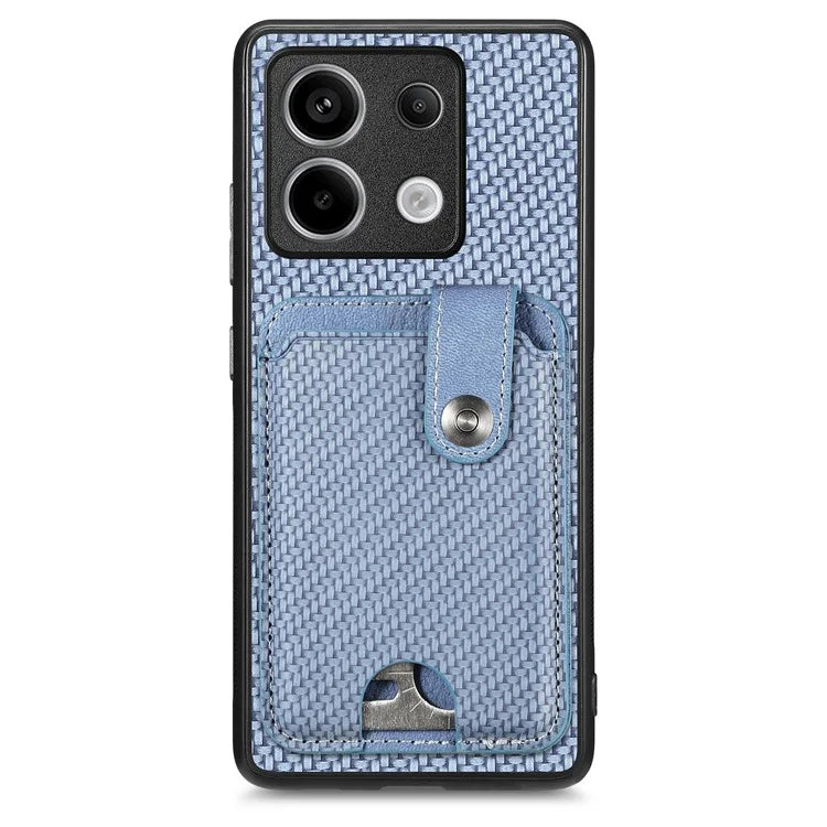 C1-06 For Xiaomi Redmi Note 13 Pro 5G / Poco X6 5G Case Leather+TPU+PC Phone Cover with Card Knife Tool