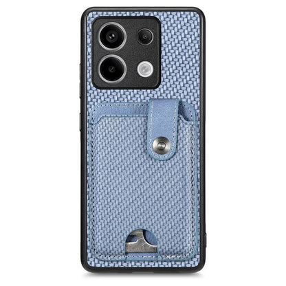 C1-06 For Xiaomi Redmi Note 13 Pro 5G / Poco X6 5G Case Leather+TPU+PC Phone Cover with Card Knife Tool