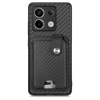 C1-06 For Xiaomi Redmi Note 13 Pro 5G / Poco X6 5G Case Leather+TPU+PC Phone Cover with Card Knife Tool