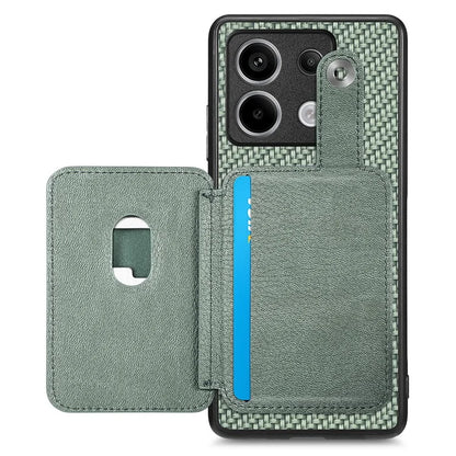 C1-06 For Xiaomi Redmi Note 13 Pro 5G / Poco X6 5G Case Leather+TPU+PC Phone Cover with Card Knife Tool