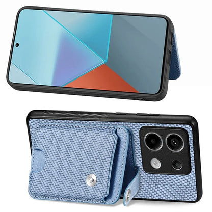 C1-06 For Xiaomi Redmi Note 13 Pro 5G / Poco X6 5G Case Leather+TPU+PC Phone Cover with Card Knife Tool
