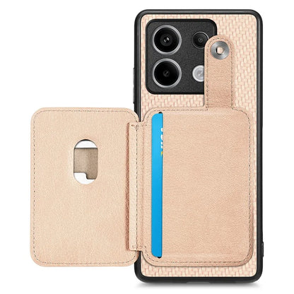 C1-06 For Xiaomi Redmi Note 13 Pro 5G / Poco X6 5G Case Leather+TPU+PC Phone Cover with Card Knife Tool