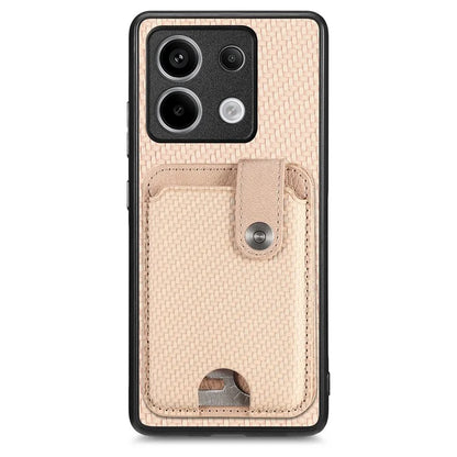 C1-06 For Xiaomi Redmi Note 13 Pro 5G / Poco X6 5G Case Leather+TPU+PC Phone Cover with Card Knife Tool