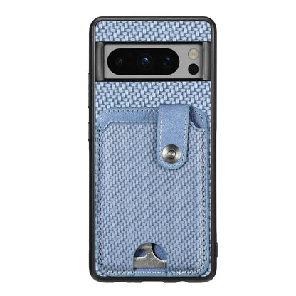 C1-06 For Google Pixel 8 Pro Case Leather+TPU+PC Card Holder Phone Cover with Card Knife Tool