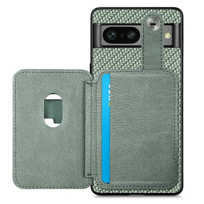 C1-06 For Google Pixel 7a Case Card Holder Drop-proof Phone Cover with Card Knife Tool