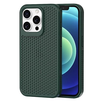 For iPhone 12 / 12 Pro Case Heat Dissipation PC+TPU Phone Cover Mobile Accessories Wholesale
