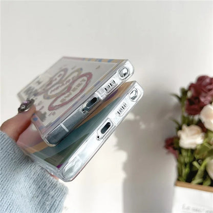 For Samsung Galaxy S22 Ultra 5G Case Love Heart Pattern TPU Shockproof Phone Cover