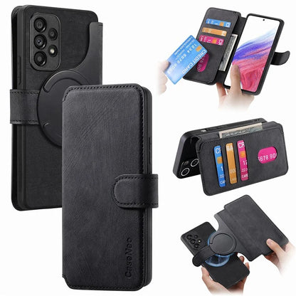 CASENEO MW-03 For Samsung Galaxy A53 5G Case Retro Leather Detachable Magnetic Wallet Back Cover