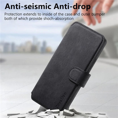 CASENEO MW-03 For Samsung Galaxy A53 5G Case Retro Leather Detachable Magnetic Wallet Back Cover