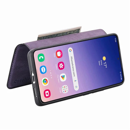 CASENEO MW-03 For Samsung Galaxy S24+ Case RFID Blocking Leather+TPU Detachable Phone Cover