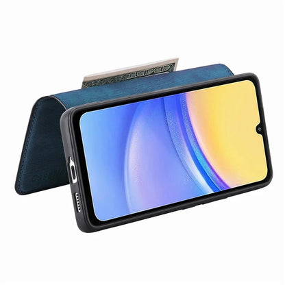 CASENEO MW-03 For Samsung Galaxy A15 4G / 5G Case Retro Leather Stand RFID Blocking Detachable Phone Cover