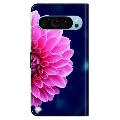For Google Pixel 9 / Pixel 9 Pro Case Card Holder 3D Pattern PU Leather Protective Phone Cover