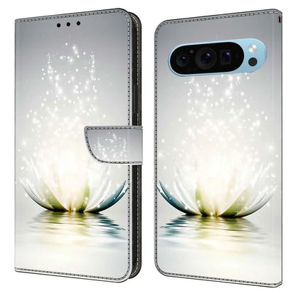 For Google Pixel 9 / Pixel 9 Pro Case Card Holder 3D Pattern PU Leather Protective Phone Cover