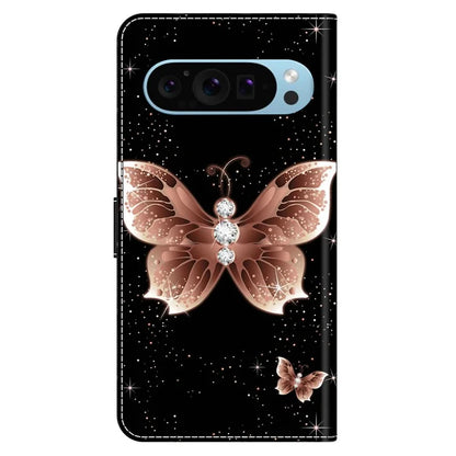 For Google Pixel 9 Pro XL Case Stand 3D Pattern PU Leather Flip Wallet Phone Cover