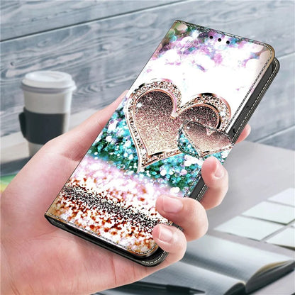 For Google Pixel 9 Pro XL Case Stand 3D Pattern PU Leather Flip Wallet Phone Cover