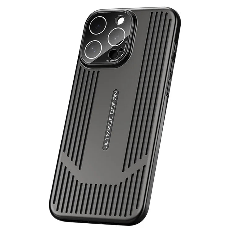 For iPhone 15 Pro Max Case Camera Lens Protection Hard PC Electroplating Phone Cover