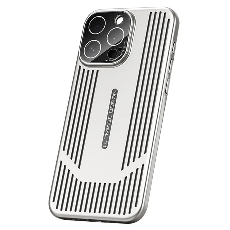 For iPhone 15 Pro Max Case Camera Lens Protection Hard PC Electroplating Phone Cover