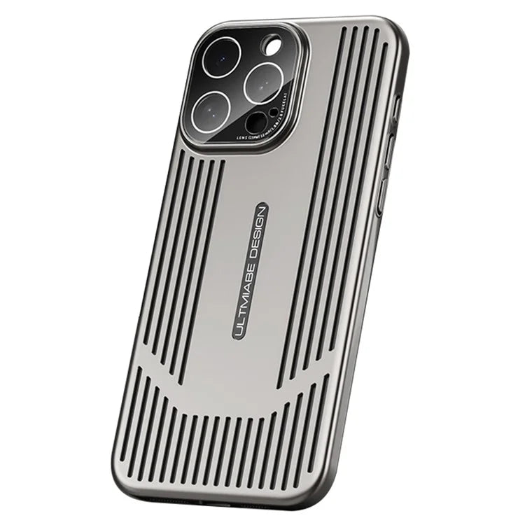 For iPhone 15 Pro Max Case Camera Lens Protection Hard PC Electroplating Phone Cover