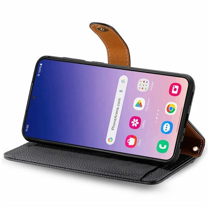 For Samsung Galaxy S24+ Leather Case RFID Blocking Zipper Wallet Phone Cover