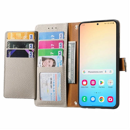For Samsung Galaxy S24 Wallet Case RFID Blocking Leather Phone Cover