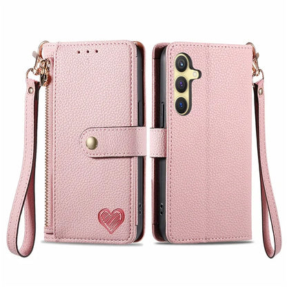 For Samsung Galaxy S24 Wallet Case RFID Blocking Leather Phone Cover