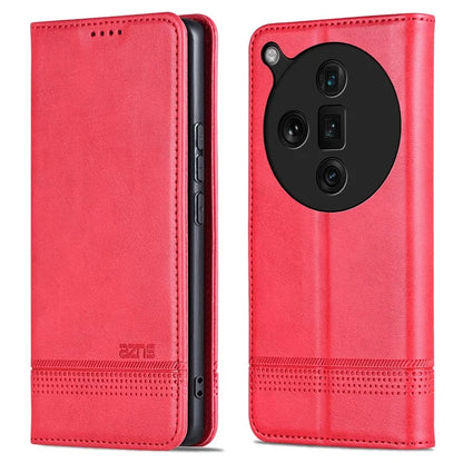 AZNS For Oppo Find X7 Ultra Wallet Case PU Leather Phone Cover Magnetic Closing