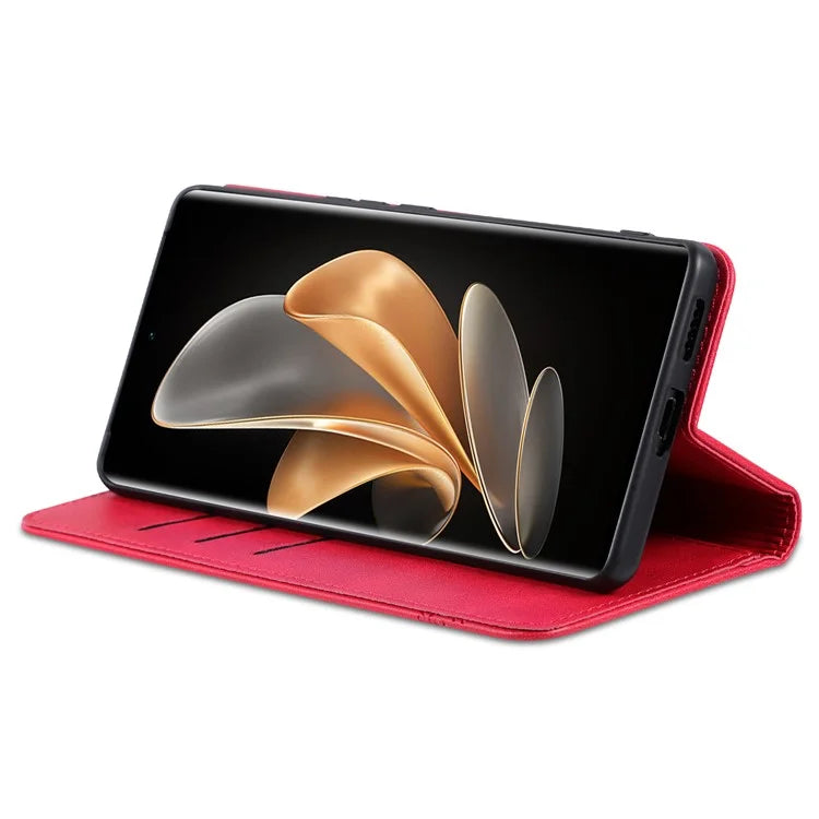 AZNS For Oppo Find X7 Ultra Wallet Case PU Leather Phone Cover Magnetic Closing