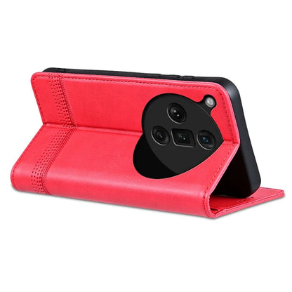 AZNS For Oppo Find X7 Ultra Wallet Case PU Leather Phone Cover Magnetic Closing
