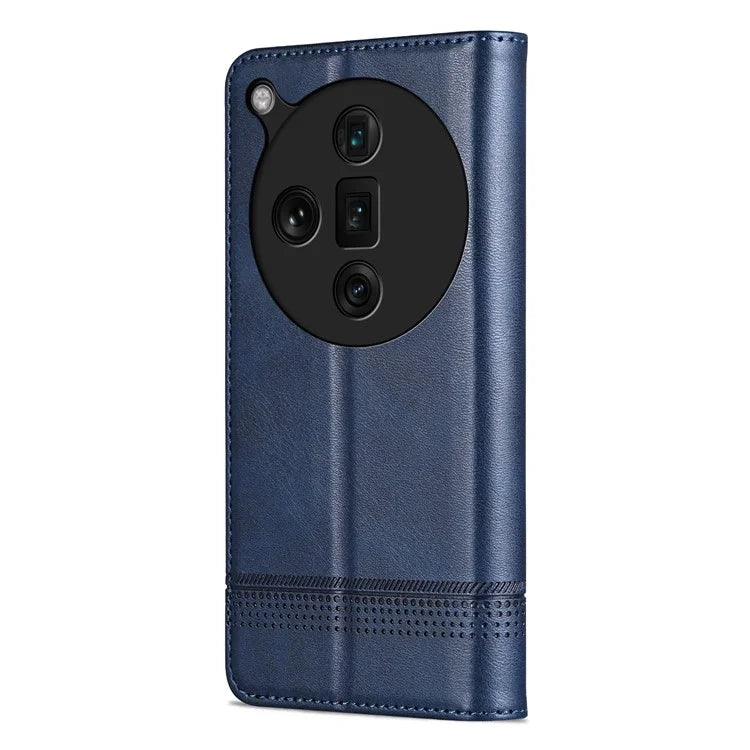 AZNS For Oppo Find X7 Ultra Wallet Case PU Leather Phone Cover Magnetic Closing