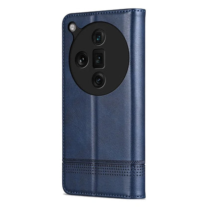 AZNS For Oppo Find X7 Ultra Wallet Case PU Leather Phone Cover Magnetic Closing