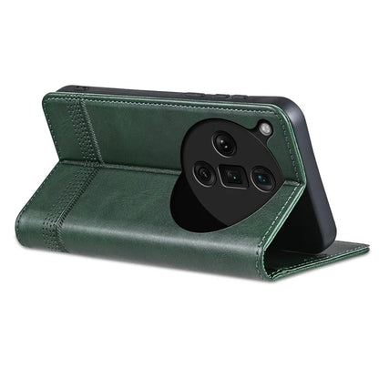 AZNS For Oppo Find X7 Ultra Wallet Case PU Leather Phone Cover Magnetic Closing