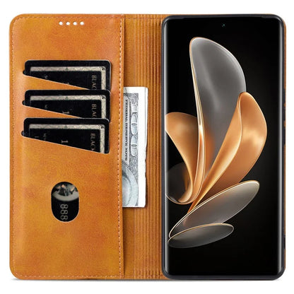 AZNS For Oppo Find X7 Ultra Wallet Case PU Leather Phone Cover Magnetic Closing