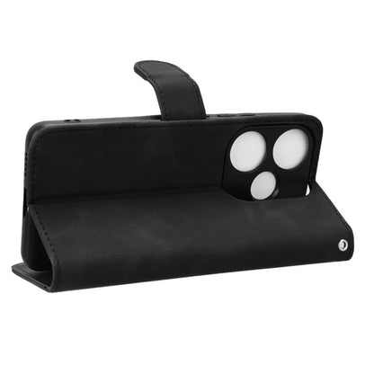 For Xiaomi Redmi Turbo 3 5G / Poco F6 5G Case Skin Touch Feeling Leather Wallet Stand Phone Cover