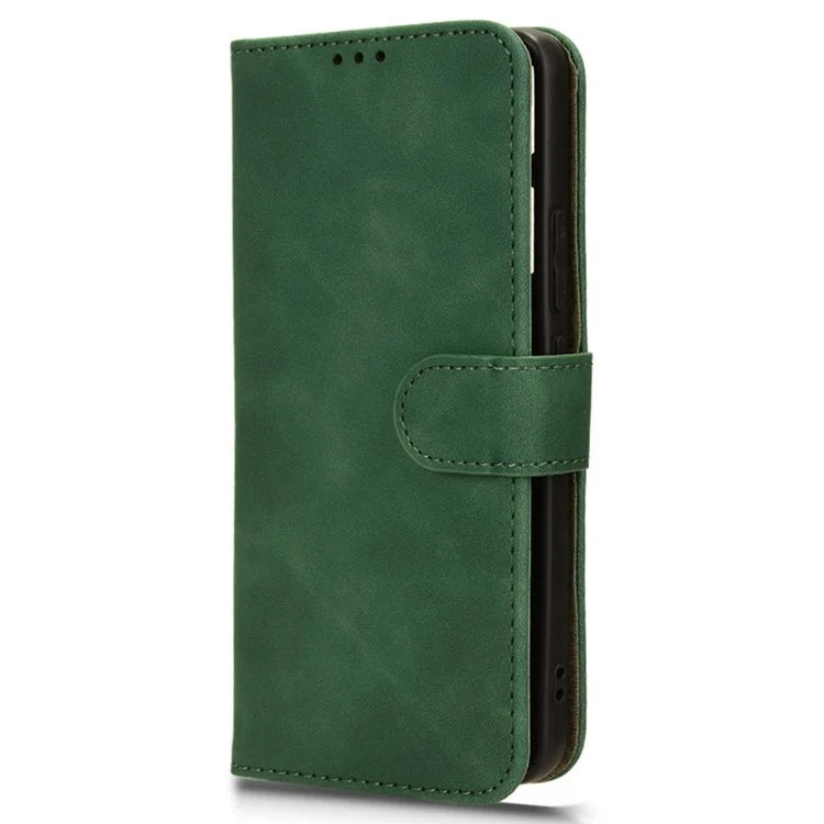 For Xiaomi Redmi Turbo 3 5G / Poco F6 5G Case Skin Touch Feeling Leather Wallet Stand Phone Cover