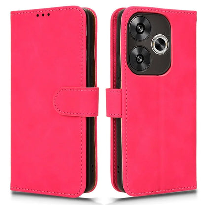 For Xiaomi Redmi Turbo 3 5G / Poco F6 5G Case Skin Touch Feeling Leather Wallet Stand Phone Cover