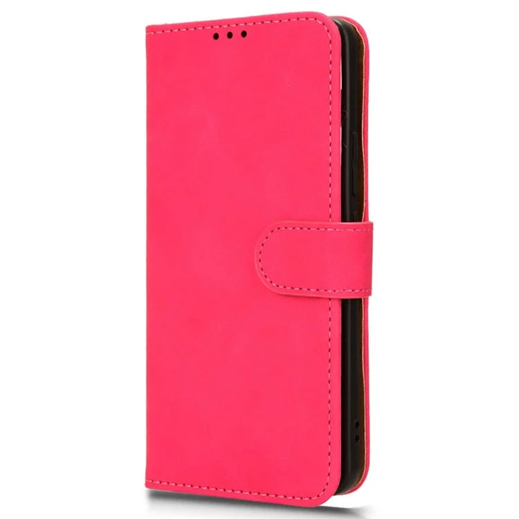 For Xiaomi Redmi Turbo 3 5G / Poco F6 5G Case Skin Touch Feeling Leather Wallet Stand Phone Cover