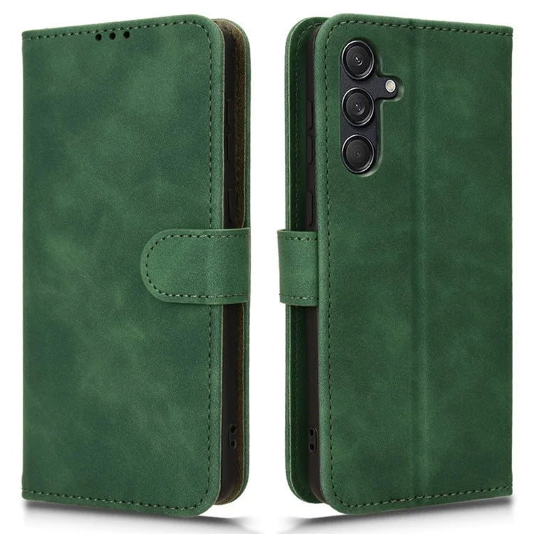 For Samsung Galaxy M55 5G / C55 5G / F55 5G Case PU Leather Wallet Flip Phone Cover Skin-Touch Texture