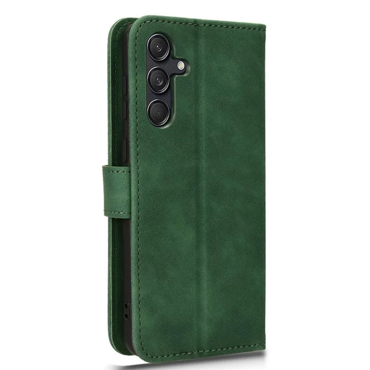 For Samsung Galaxy M55 5G / C55 5G / F55 5G Case PU Leather Wallet Flip Phone Cover Skin-Touch Texture