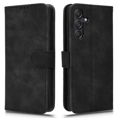 For Samsung Galaxy M55 5G / C55 5G / F55 5G Case PU Leather Wallet Flip Phone Cover Skin-Touch Texture