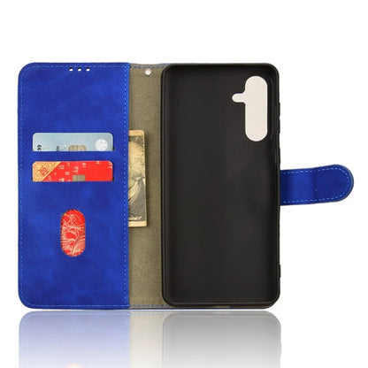 For Samsung Galaxy M55 5G / C55 5G / F55 5G Case PU Leather Wallet Flip Phone Cover Skin-Touch Texture