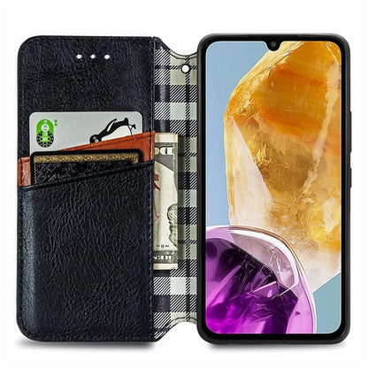 For Samsung Galaxy M15 5G Wholesale Phone Cases Wallet Stand Leather Phone Cover