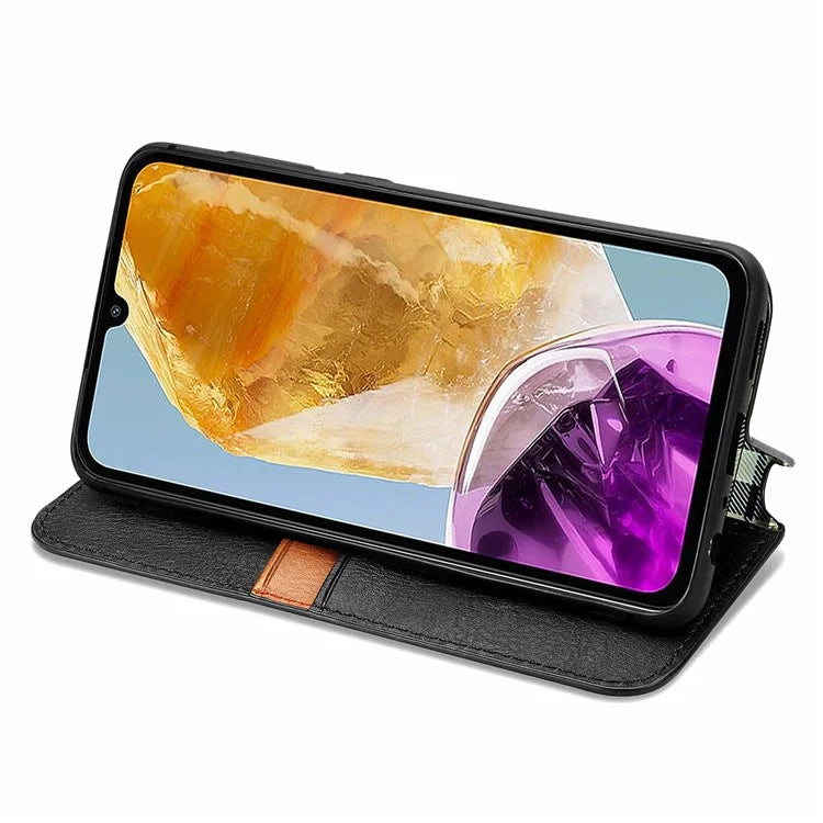For Samsung Galaxy M15 5G Wholesale Phone Cases Wallet Stand Leather Phone Cover