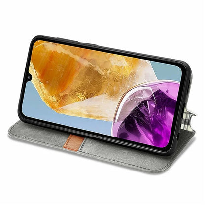 For Samsung Galaxy M15 5G Wholesale Phone Cases Wallet Stand Leather Phone Cover